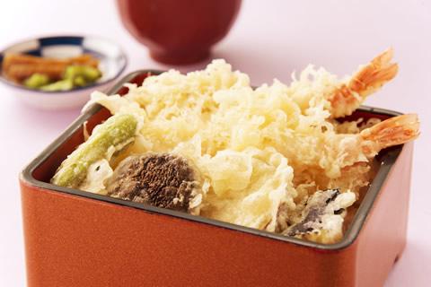 天ぷら重 1,900円 えび天重 2,200円