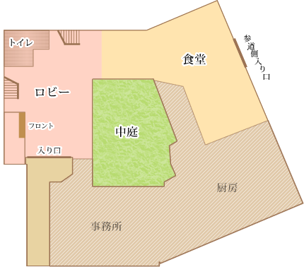 1階　ロビー・食堂